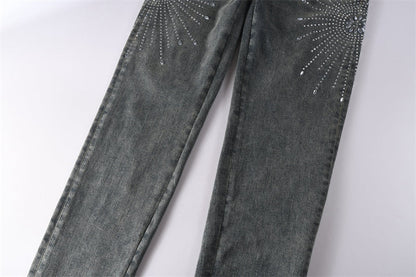 SALL Purple Fashion jeans 9122