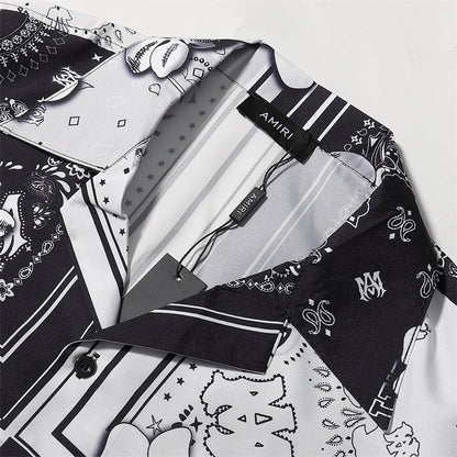 SALL AMIRI silk shirt
