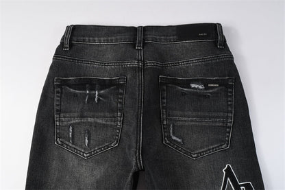 SALL AMIRI  Fashion Denim shorts 6004