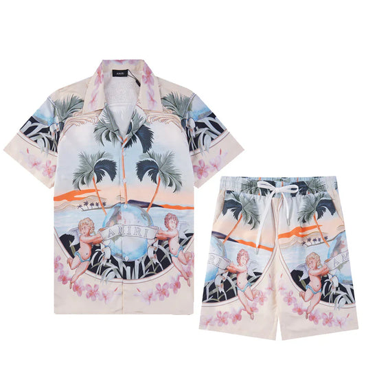 SALL AMIRI silk shirt